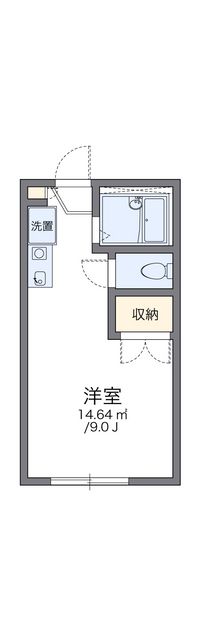 レオパレス松浦 間取り図