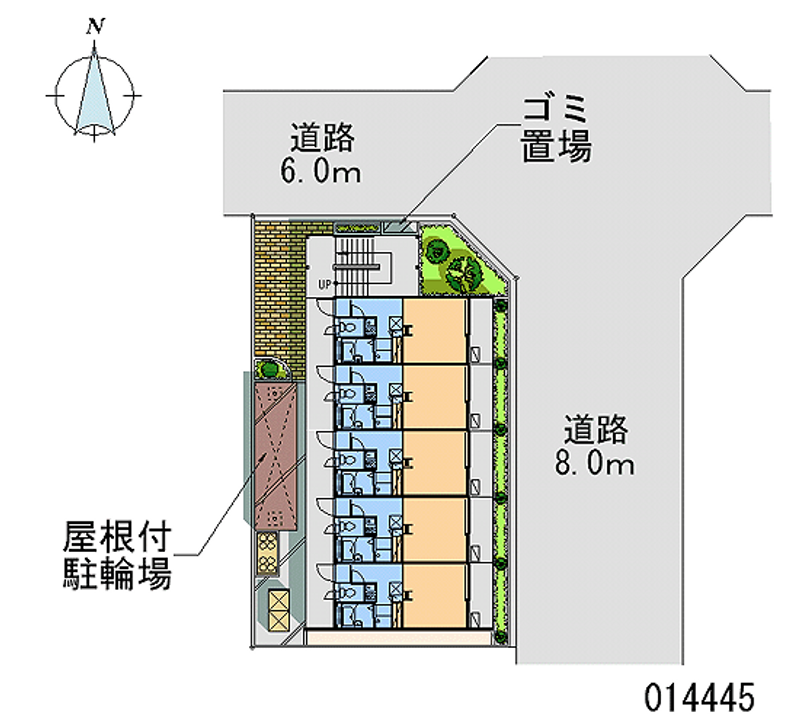 レオパレス西脇 区画図