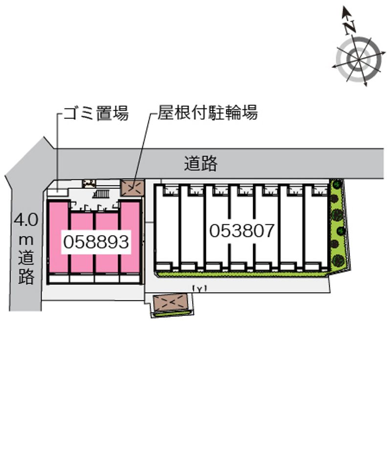 クレイノモンタニャレドンダ 配置図