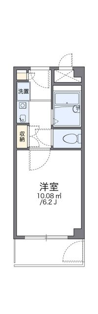 レオパレスＩＫＥＧＡＭＩ 間取り図