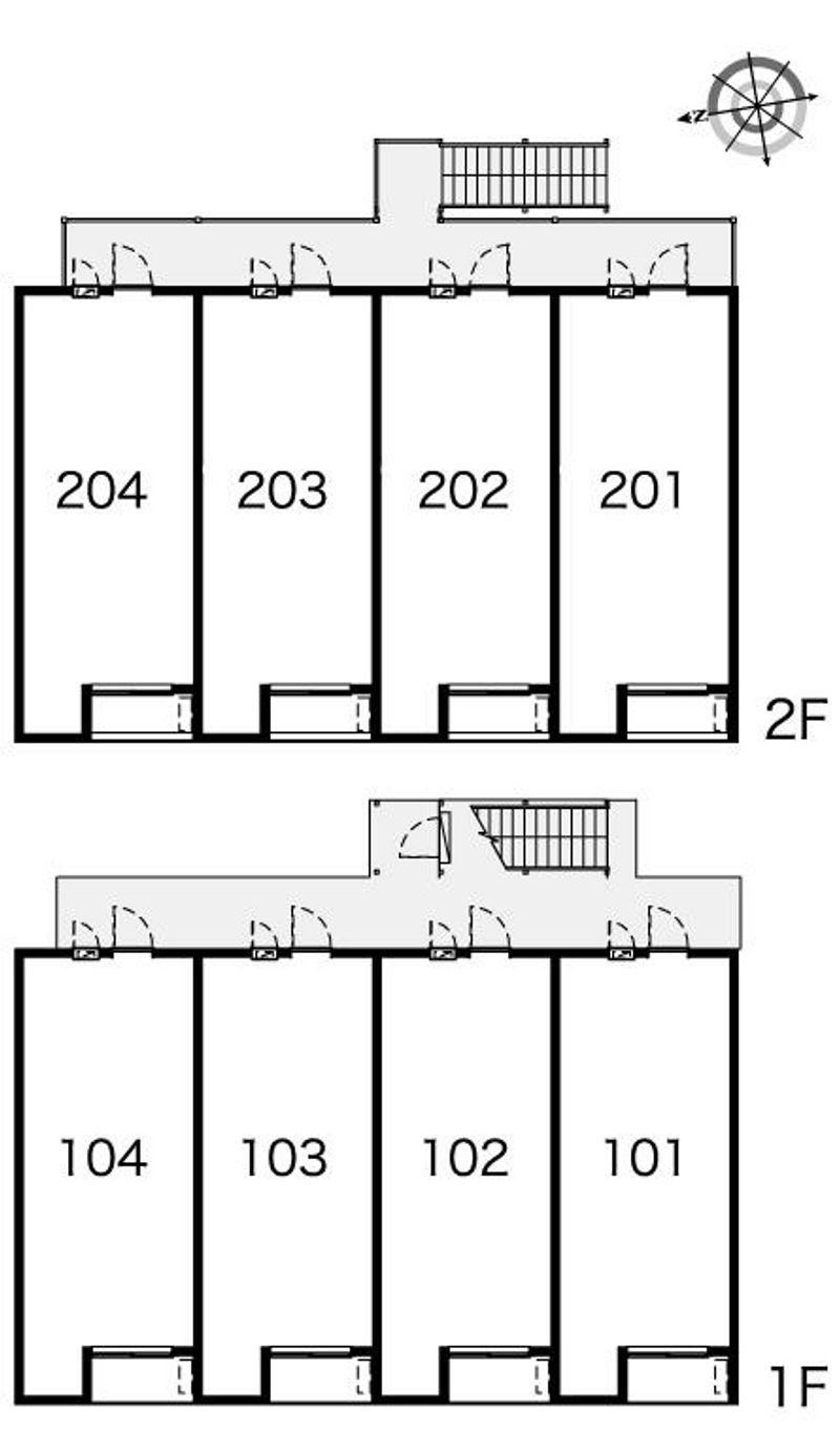 レオネクスト西伊丹Ⅱ 間取り配置図