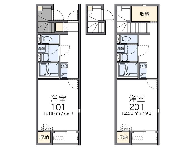 レオネクストフルーリーフ 間取図