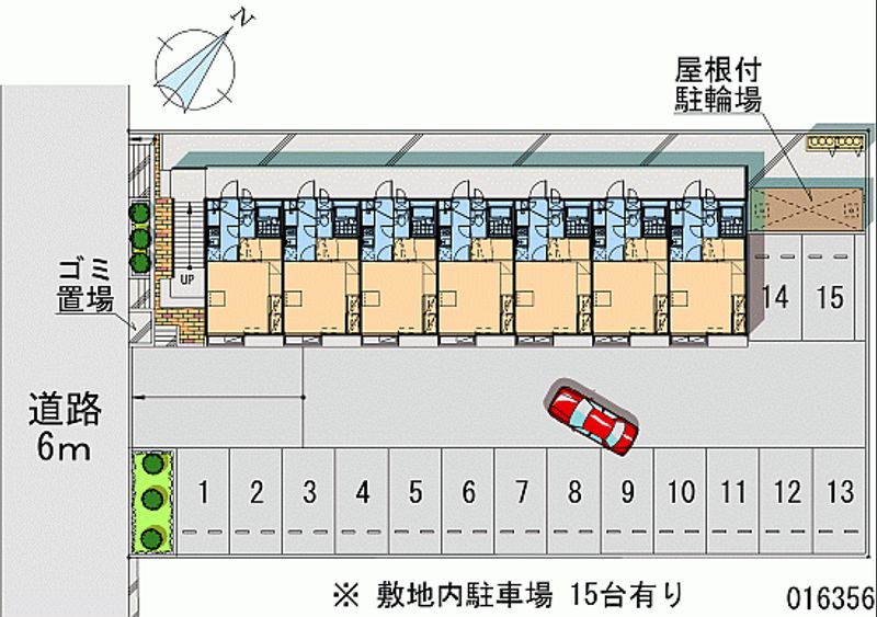 16356 Monthly parking lot