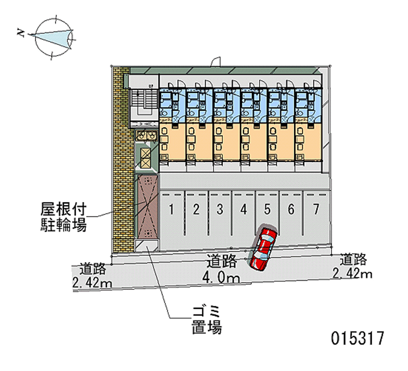 15317月租停車場