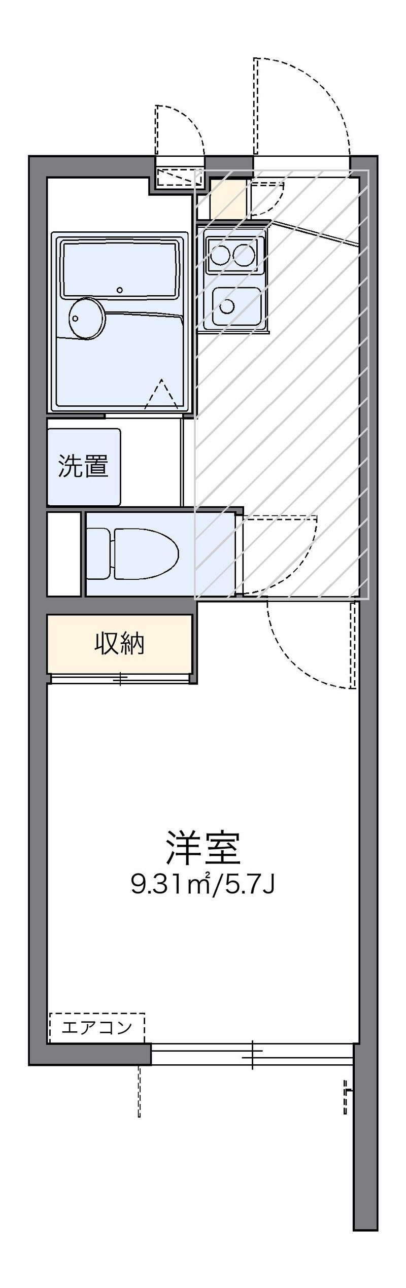 leopalace Minami Magome ET Floor plan