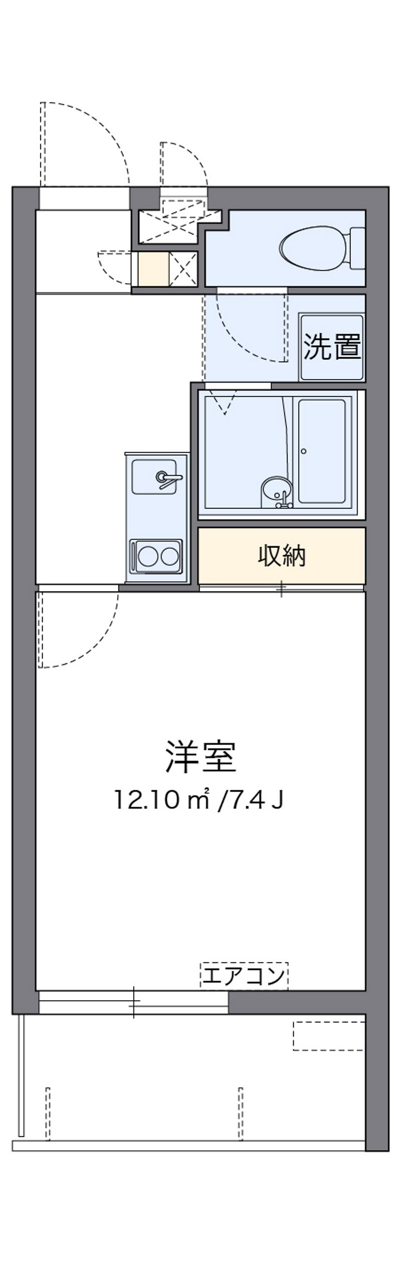 レオネクストカメリア 間取図