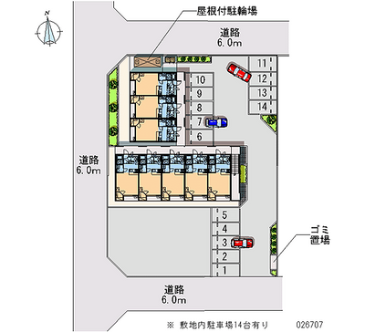 26707 Monthly parking lot