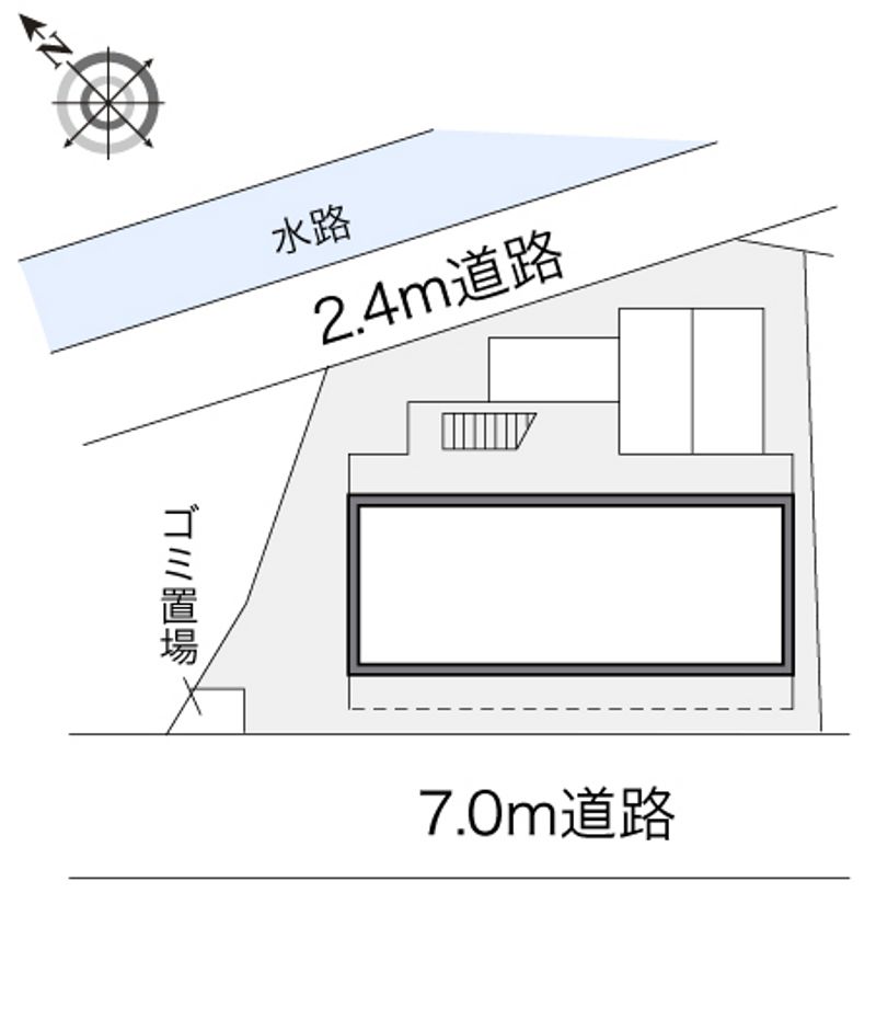 レオパレスリオ 配置図