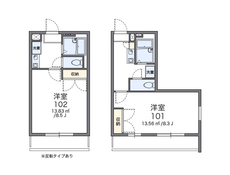 レオパレス信和 間取図
