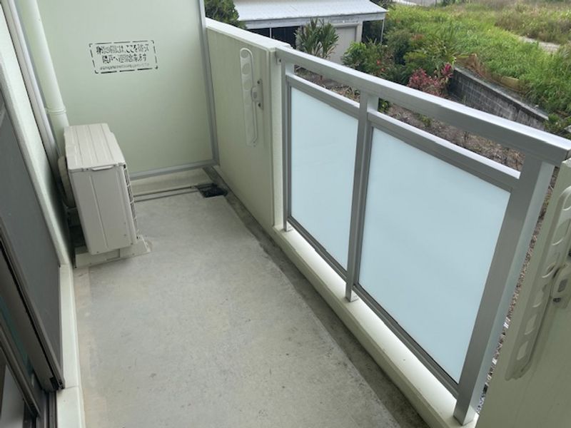 クレイノ雄 バルコニー