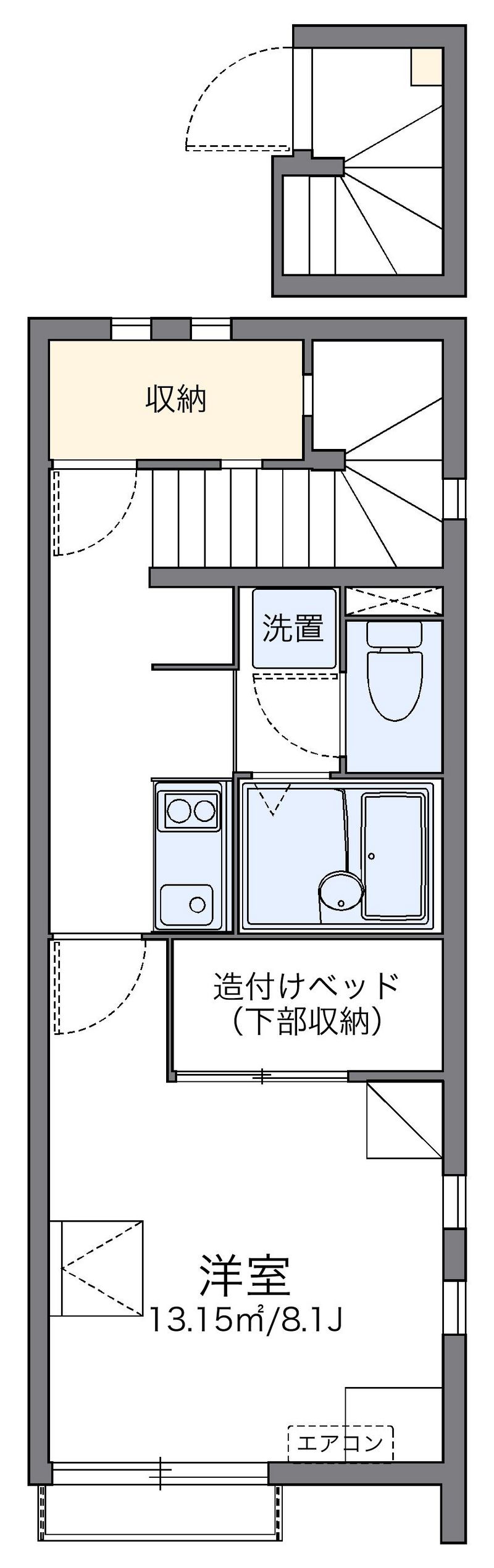 レオネクスト白梅 間取図