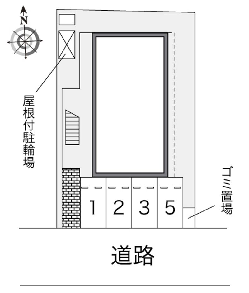 レオパレスシャルネ 配置図