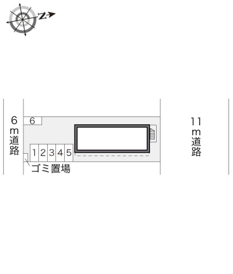 レオパレスサンヴェールⅡ 駐車場