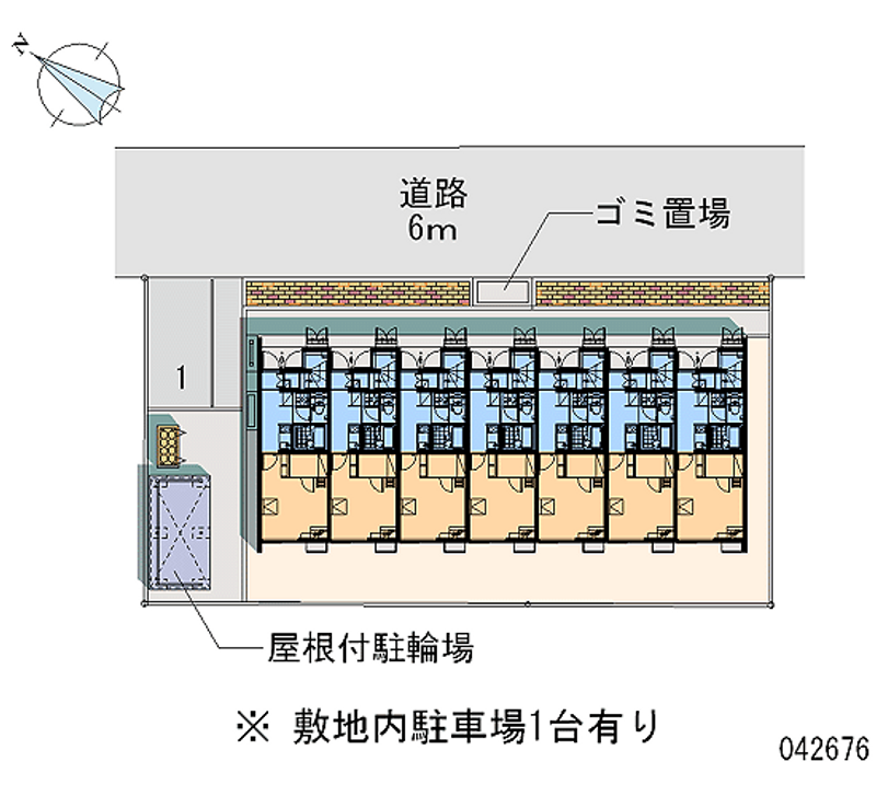 レオネクストミナミ 区画図