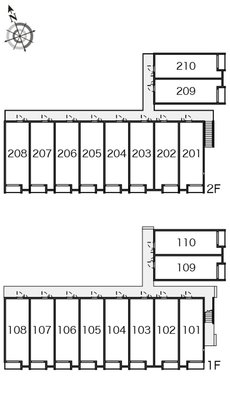ミランダブランカ 間取配置図