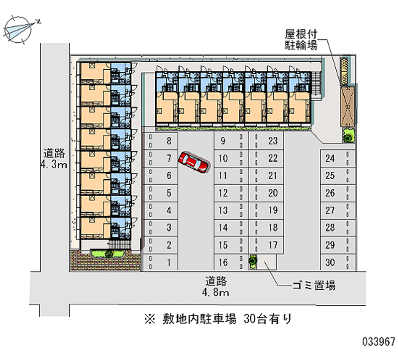 33967 Monthly parking lot