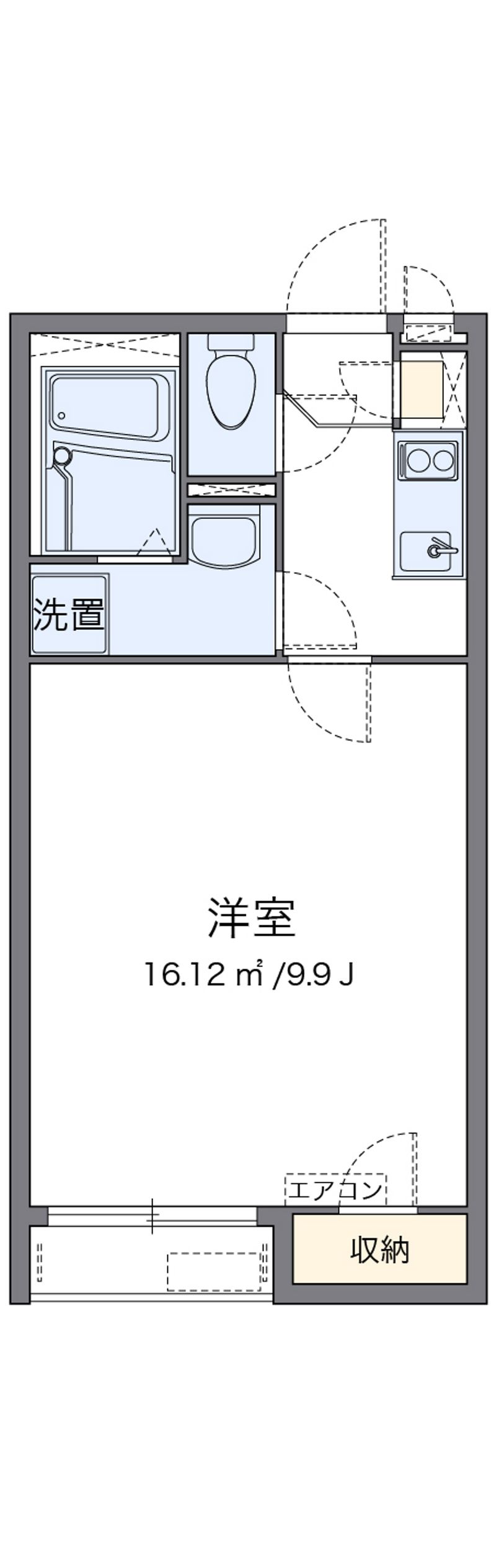 クレイノ和 間取図