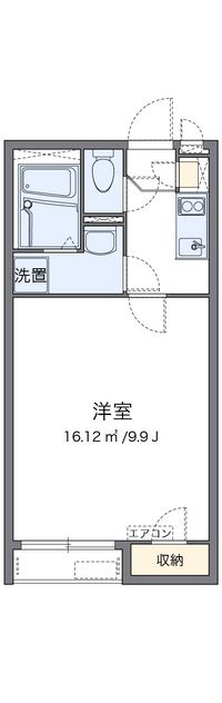 クレイノ和 間取り図