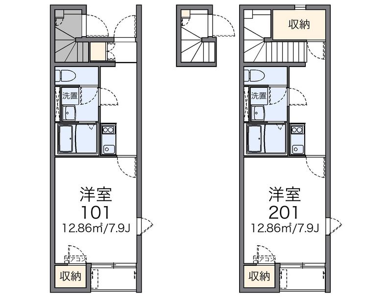 レオネクストバロー 間取図
