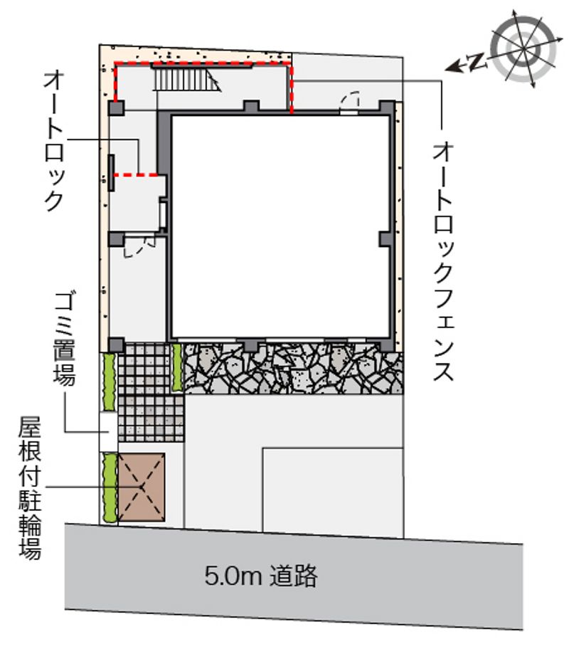 レオネクスト東小金井 配置図