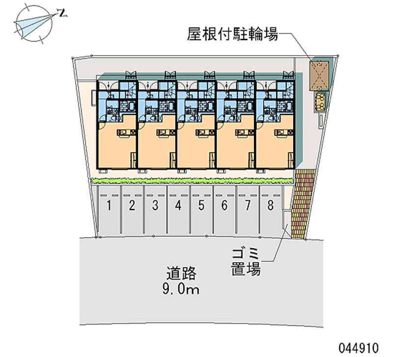 44910 Monthly parking lot