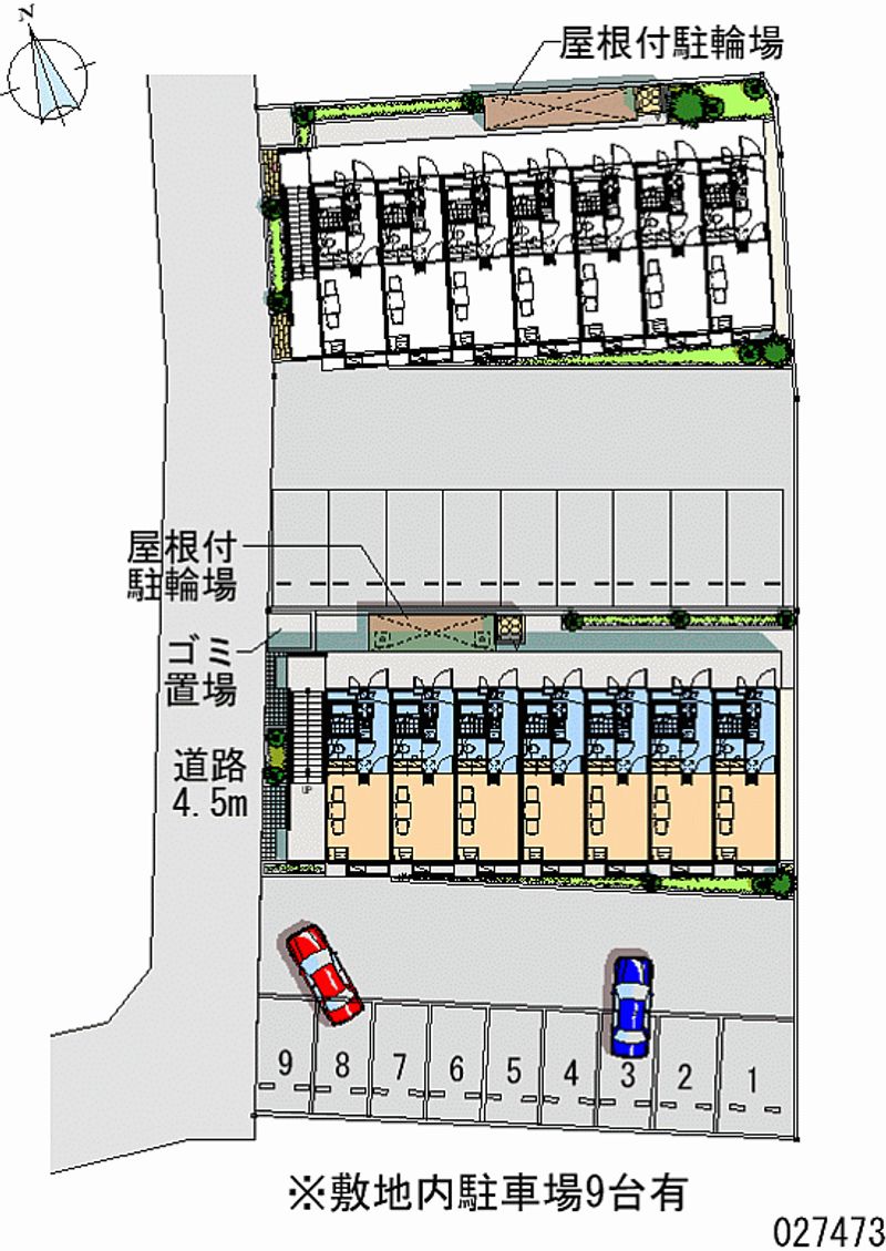 27473月租停車場