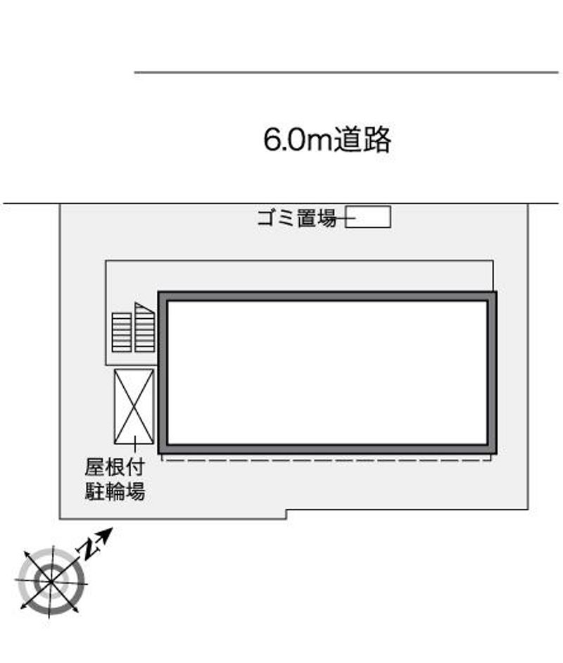 レオパレス金城 配置図