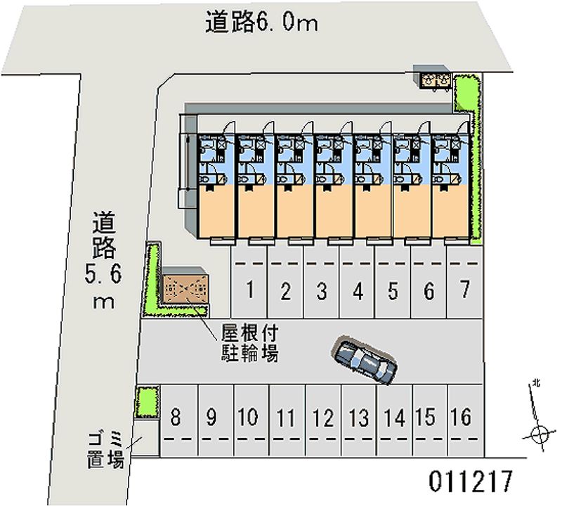 レオパレスファミリー 月極駐車場