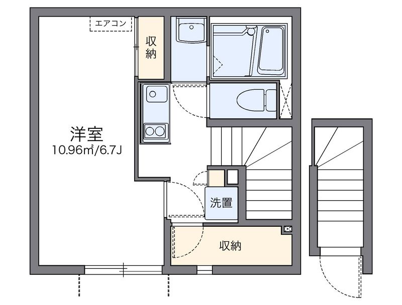 レオネクストＳＲＫ 間取図