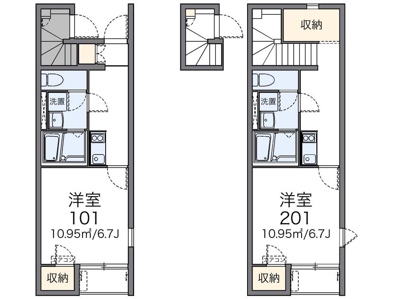 レオネクストアミーゴⅡ 間取図
