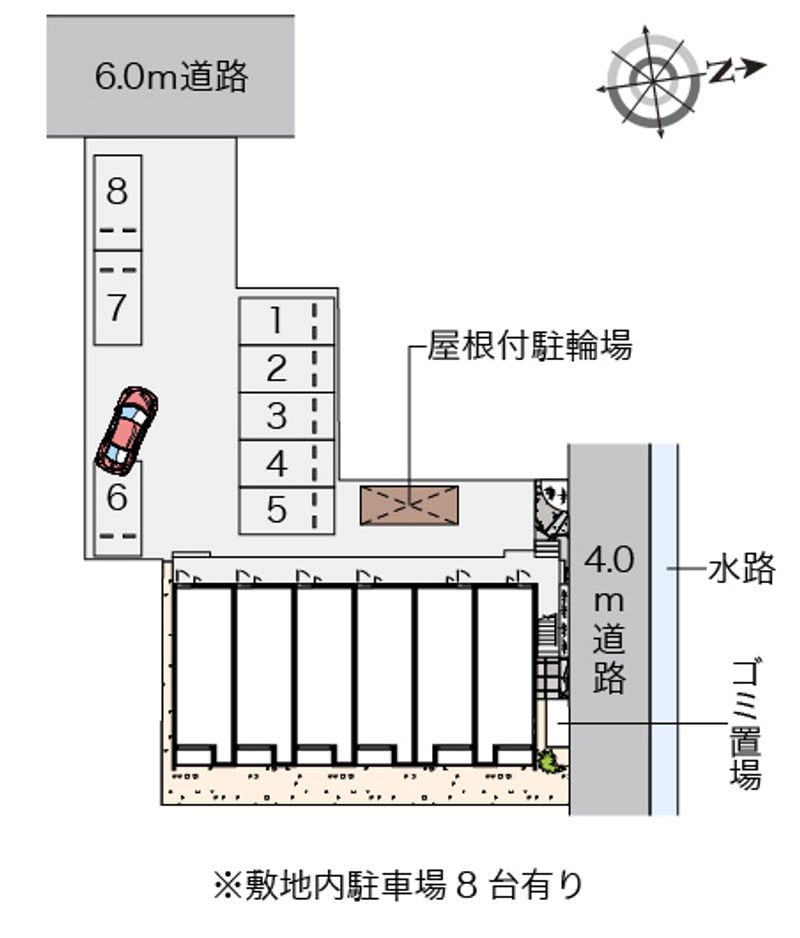 クレイノウイル 配置図