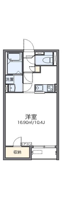 レオネクストエクレール 間取り図