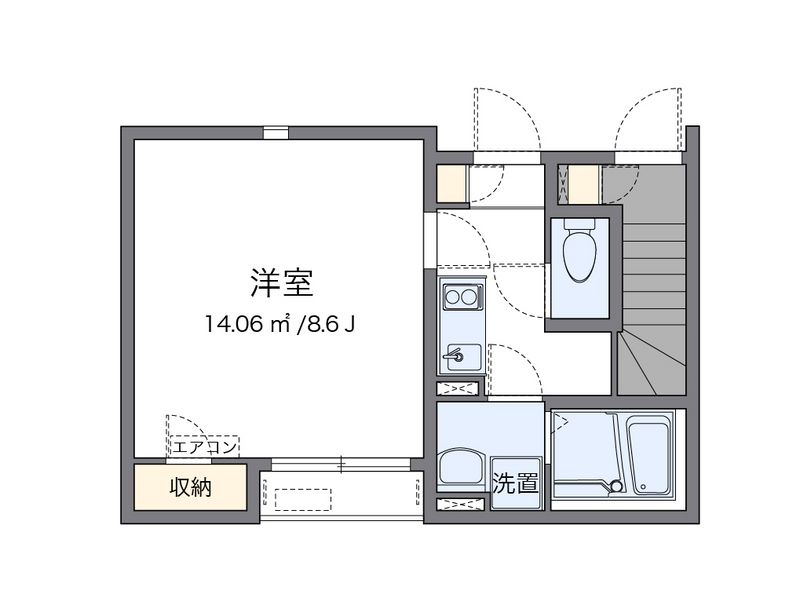 クレイノリヴェールの森 間取図