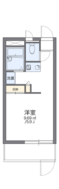 レオパレスドリームⅢ 間取り図