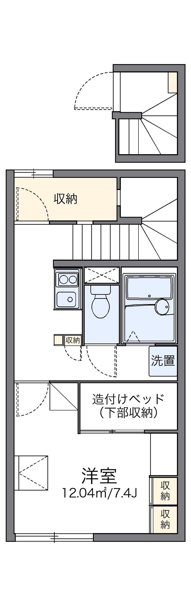 レオパレスメゾンＴ 間取図