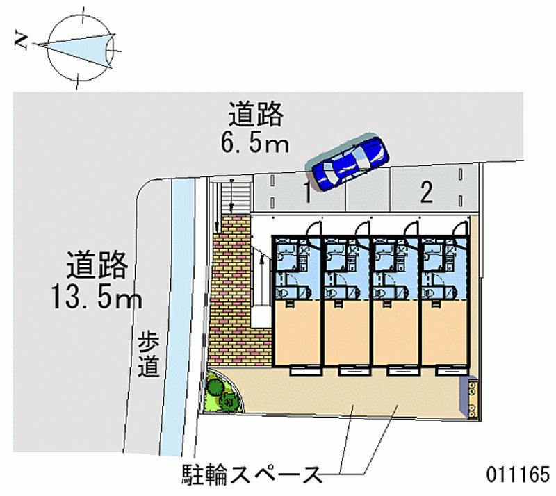 レオパレスＣＯＳＭＯＳ 月極駐車場