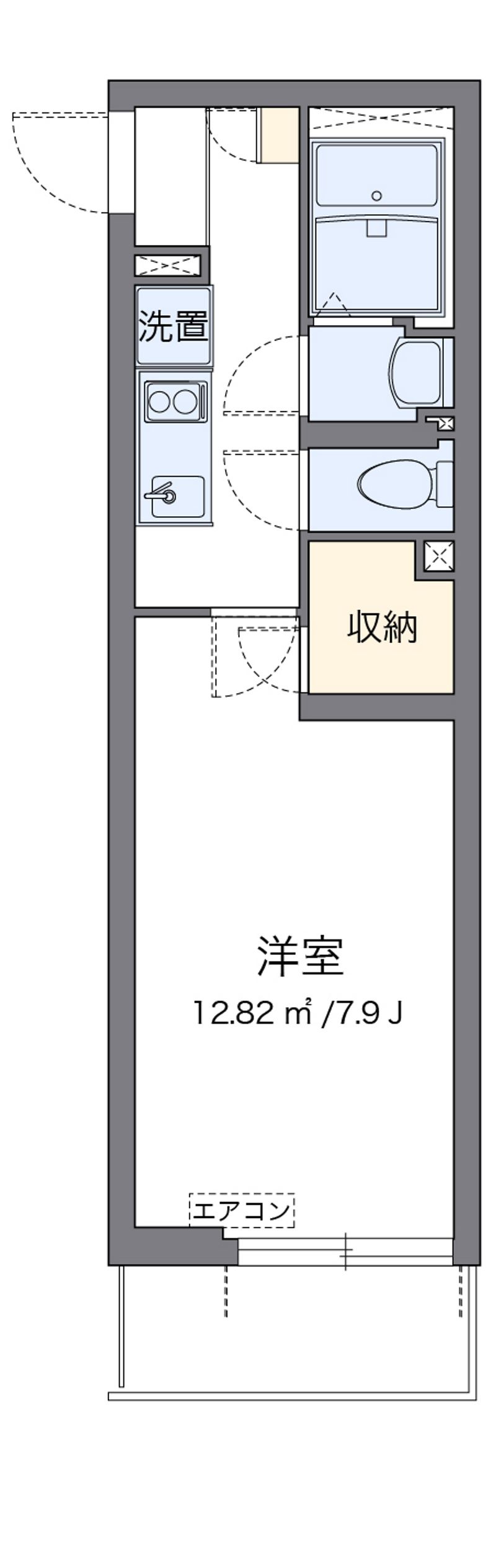 クレイノアレグリアスⅡ 間取図