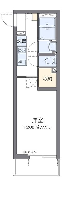 クレイノアレグリアスⅡ 間取り図