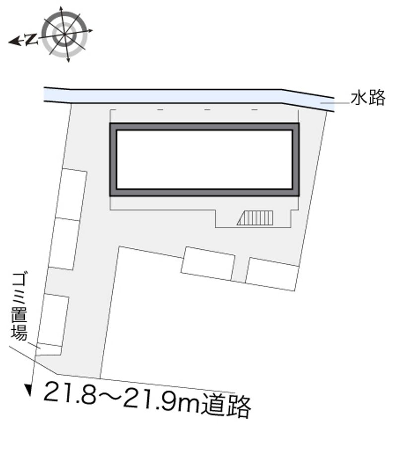 レオパレス片倉 配置図