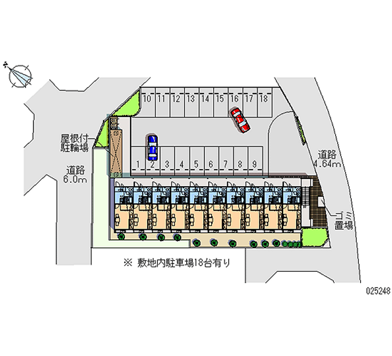 25248 Monthly parking lot