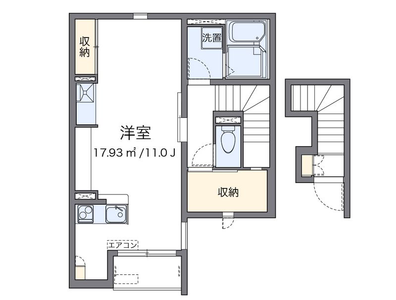 ミランダ御供所 間取図