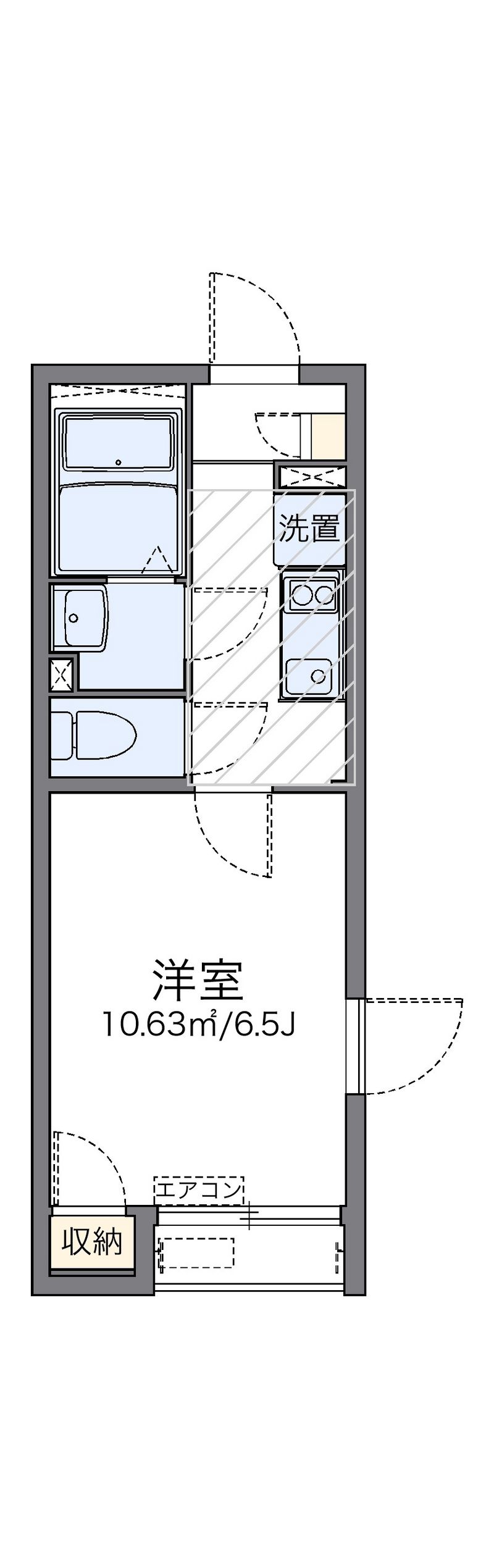 レオネクストＩＮＡＧＩ 間取図
