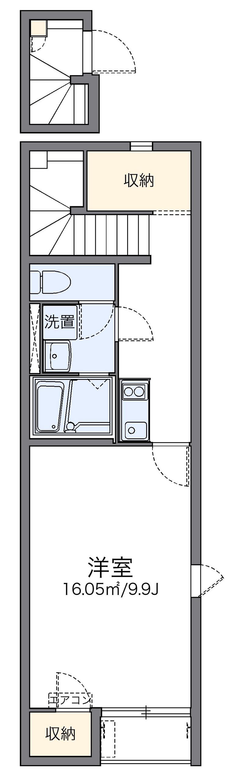 レオネクストサティⅠ 間取り
