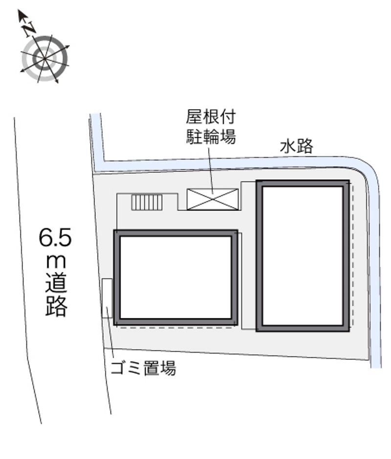 レオパレスクレイン 配置図