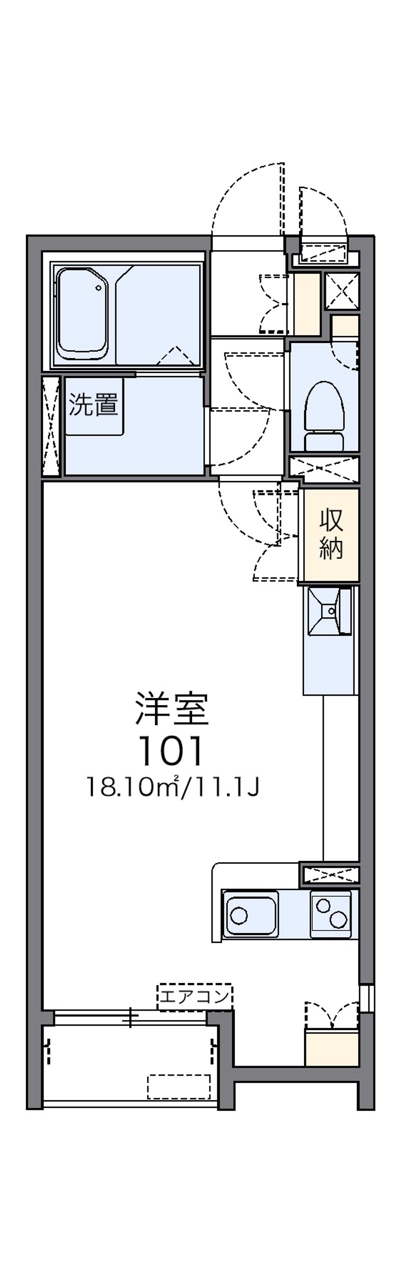 レオネクスト桜台 間取図