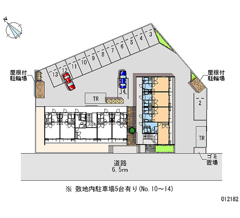 12182月租停车场