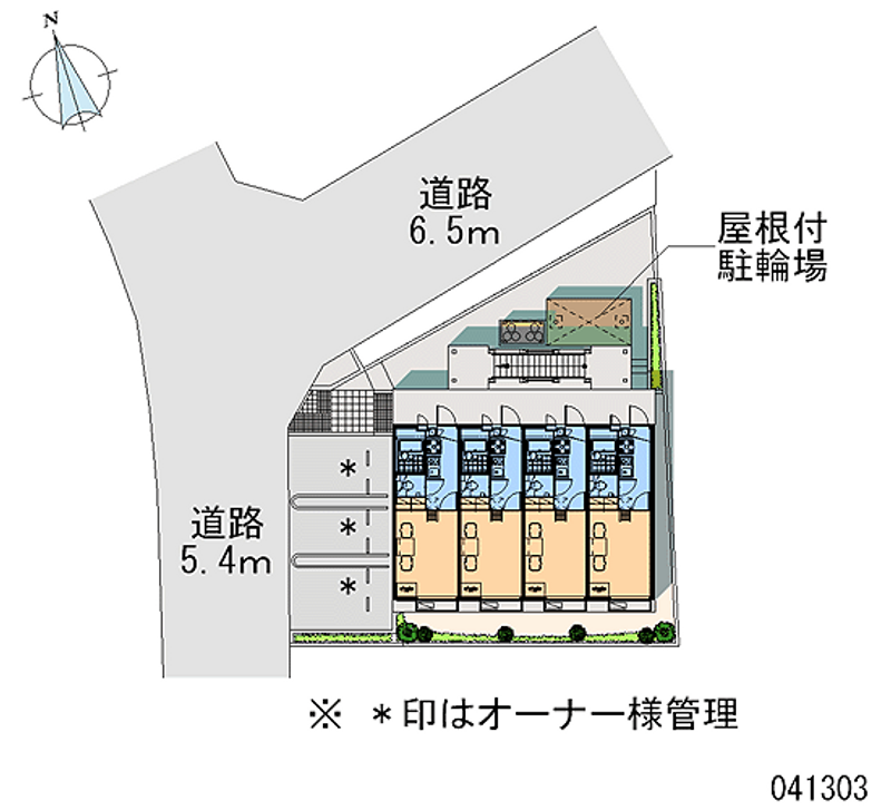 レオパレス古鳴海 区画図