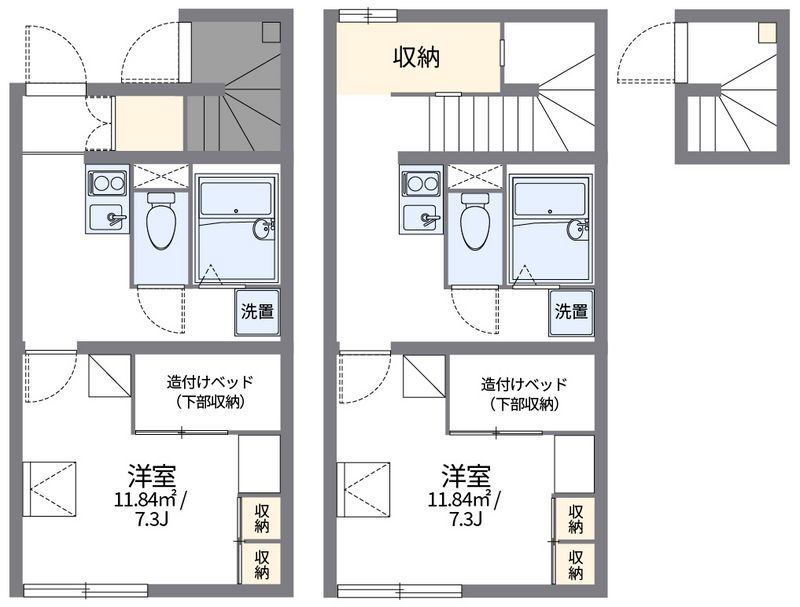 レオパレス松岡Ｃ 間取図