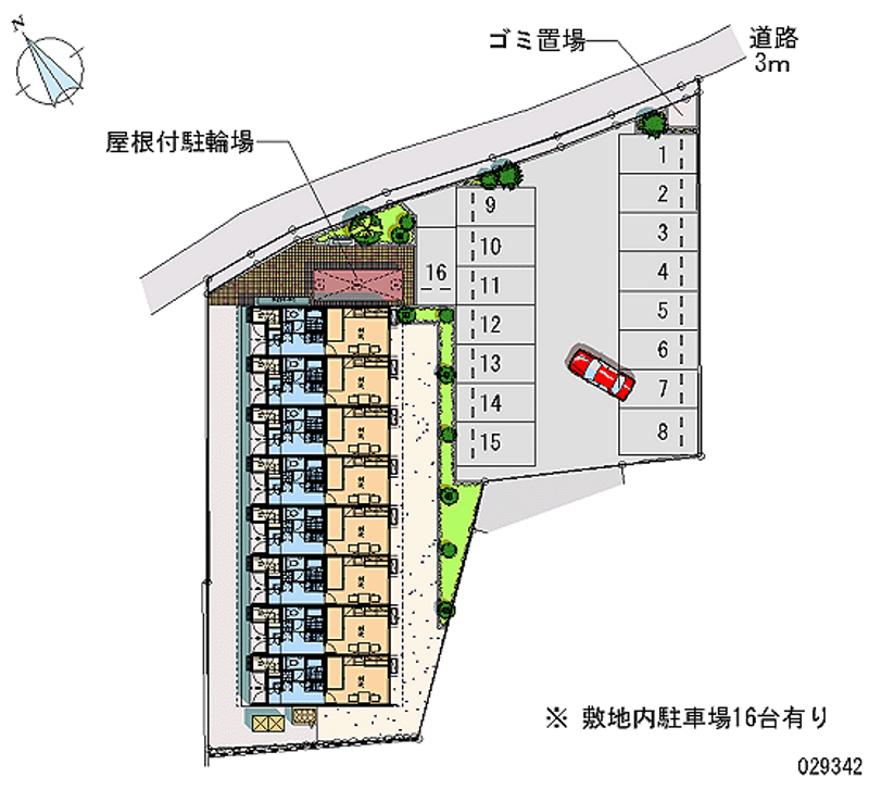 29342 Monthly parking lot