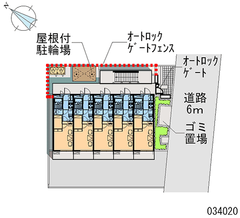 レオパレスいとう 区画図